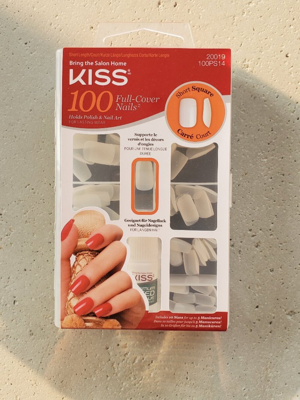 Kiss ! 100 full-cover nails
